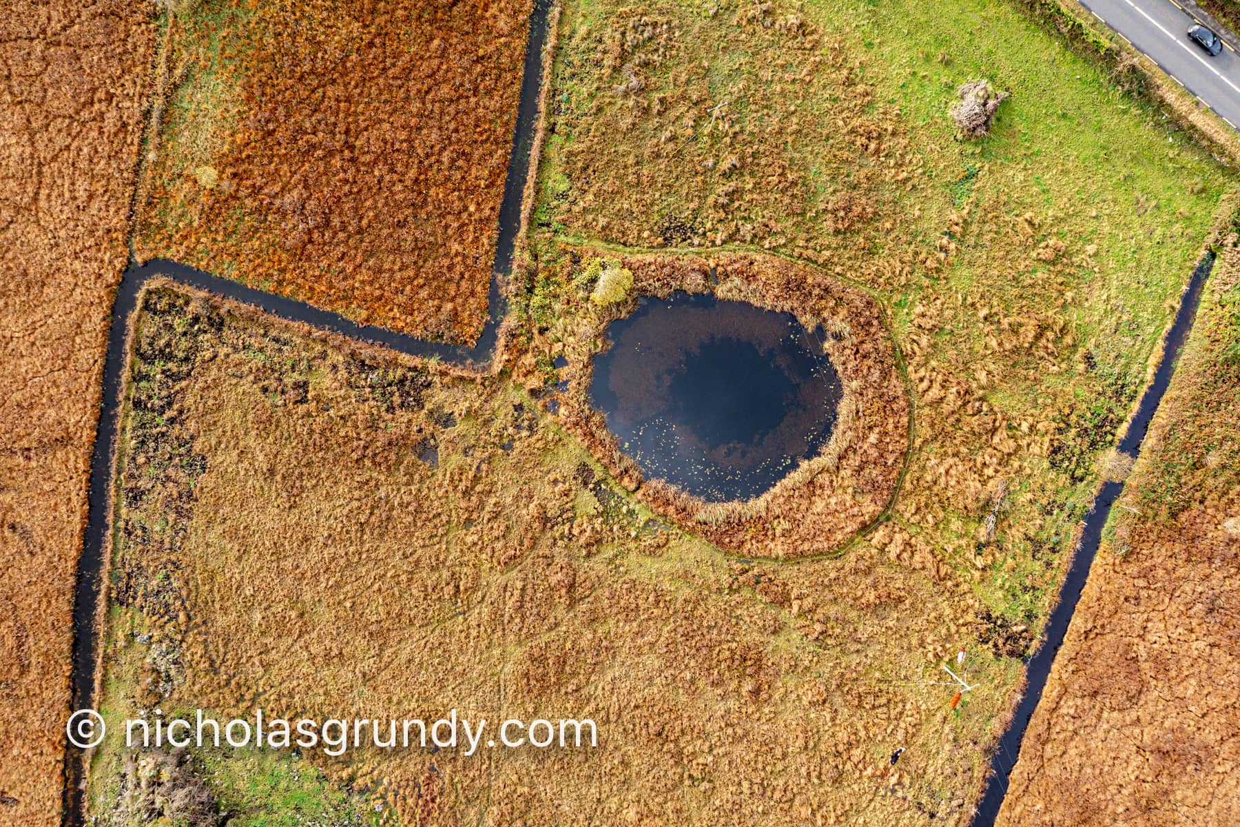 drone photographer galway circular lake