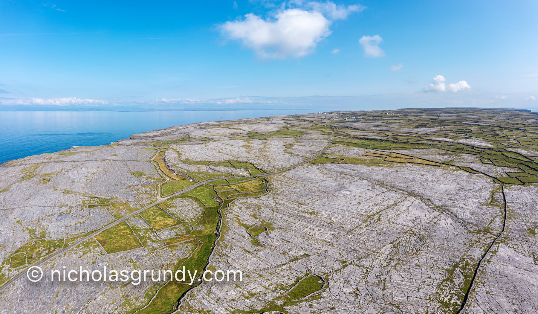 drone photographer galway inis mor aerial