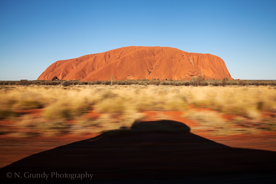 Uluru and Car