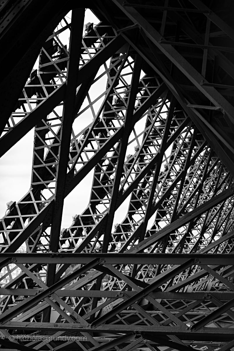 Tour Eiffel Noir Blanc Foto