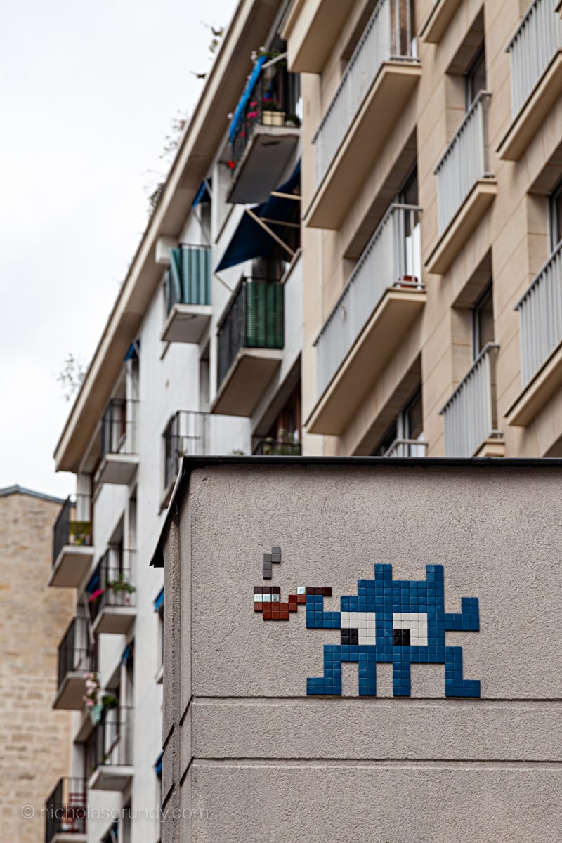 Invader Paris Street Art Photo