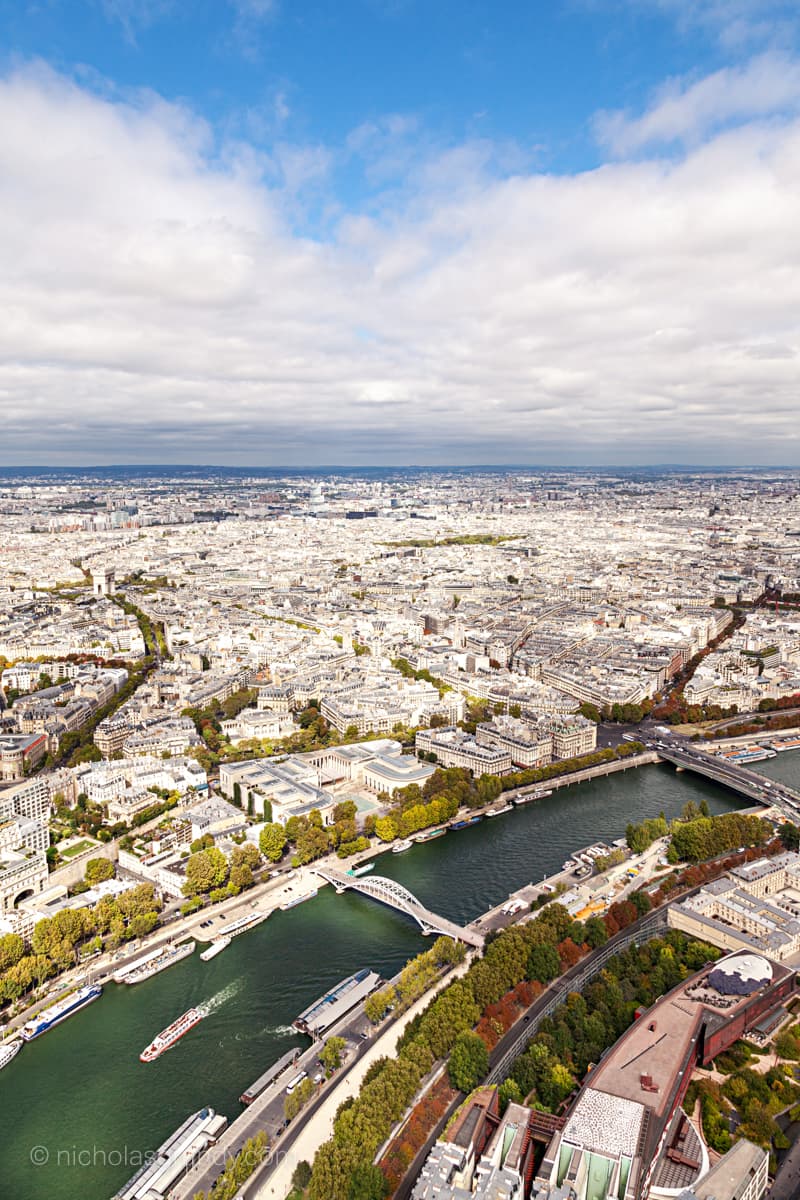 River Seine Aerial Photo