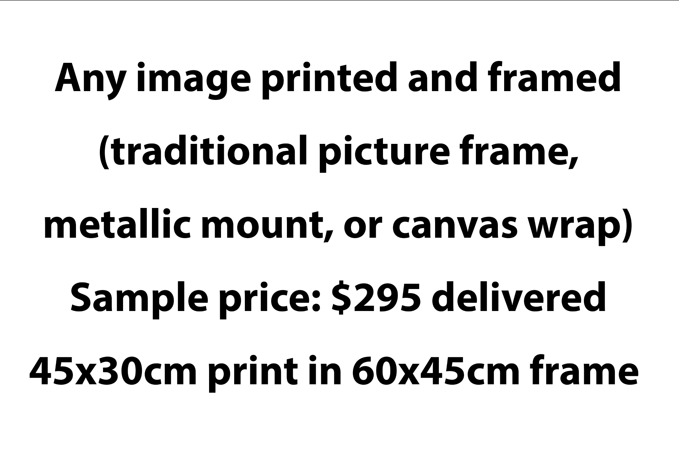 Print sample price