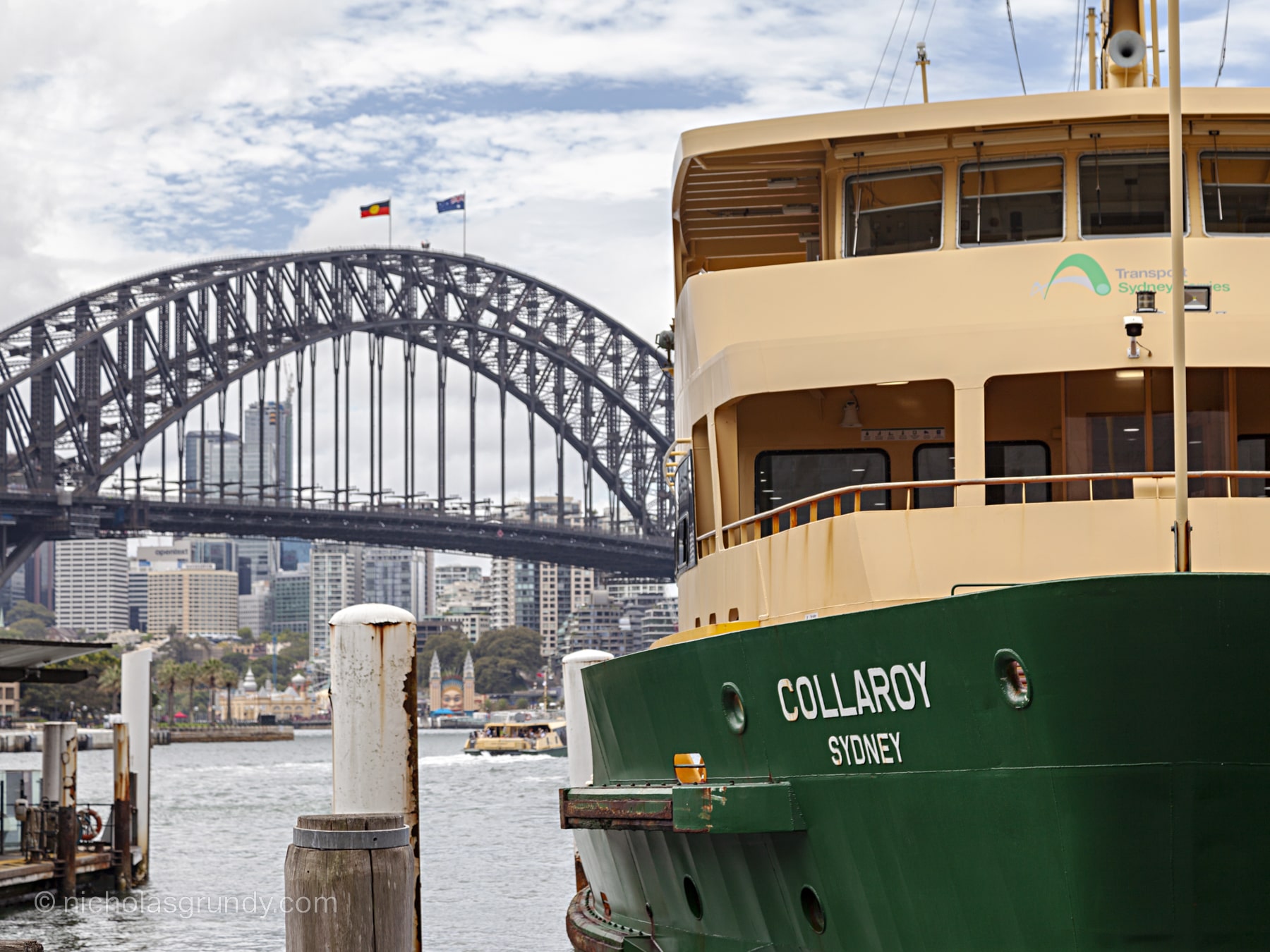 Sydney Harbour Bridge and Ferry Photo