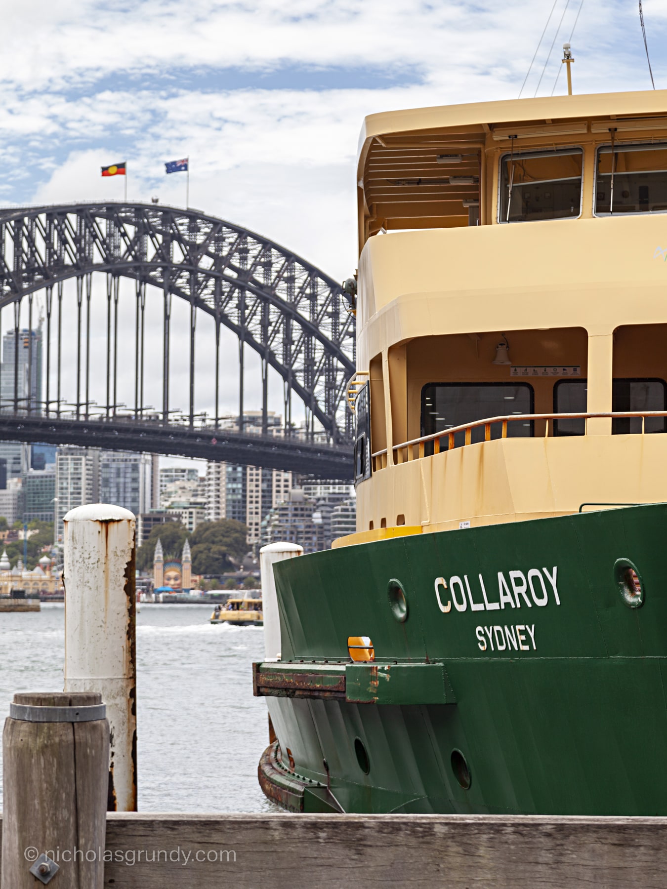 Sydney Harbour Ferry and Bridge Photo