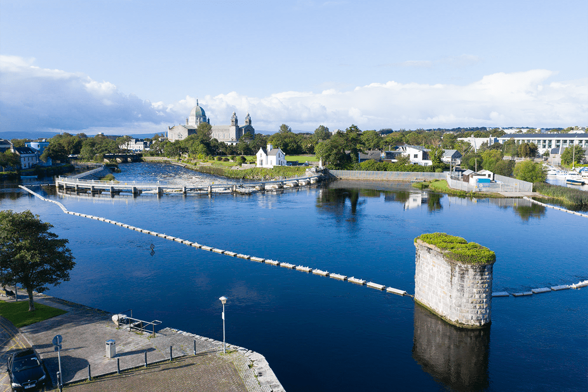 Woodquay Drone Video Galway