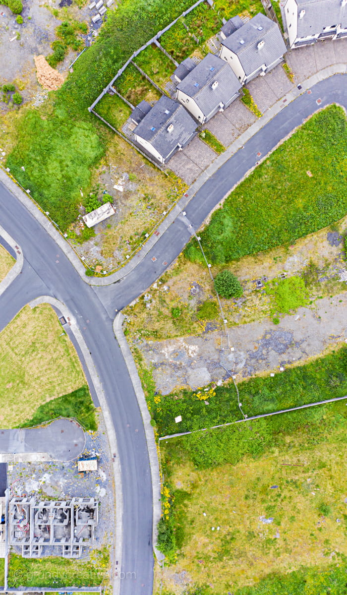 Roads to Nowhere Drone Photo Ireland