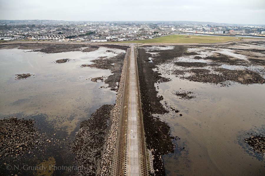 Mutton Island from Aerial Photographer in Galway
