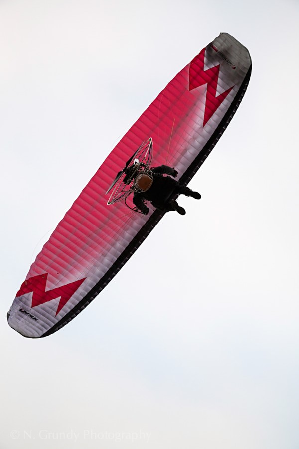 Powered Paraglider by Aerial Photographer in Galway Nicholas Grundy