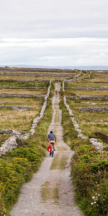 Aran Islands Bikes by Photographer in Galway