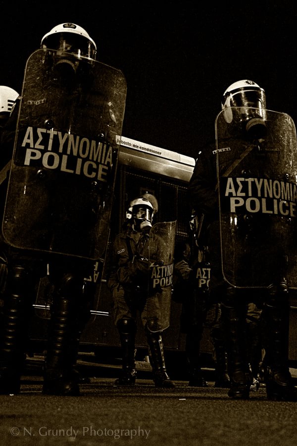Athens Riot Police