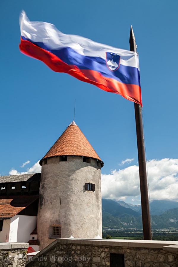 Bled Castle Flag