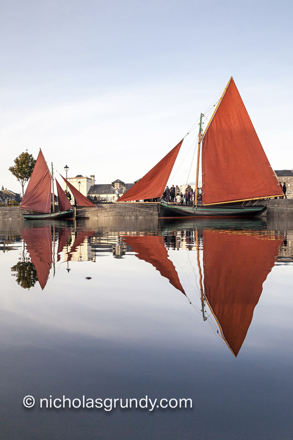 Galway Hookers Reflection