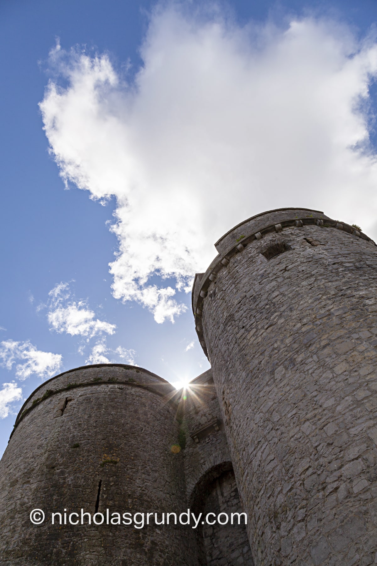 Commercial Photographer Limerick Castle Turrets