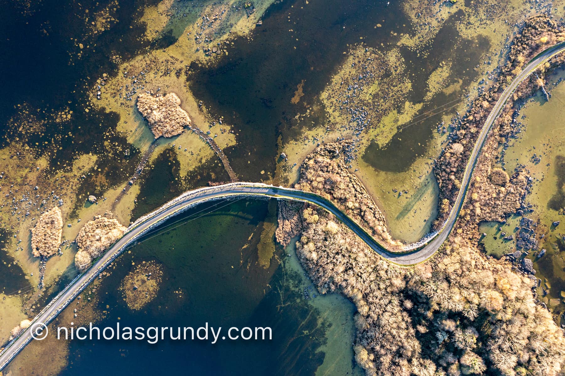 connemara landscape drone photographer galway