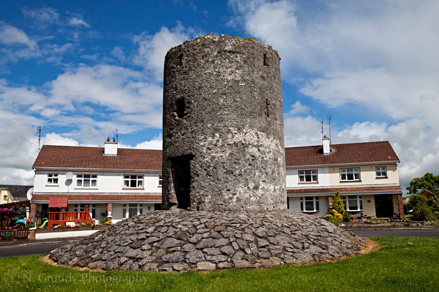 Suburban Castle Tower Photo in County Galway