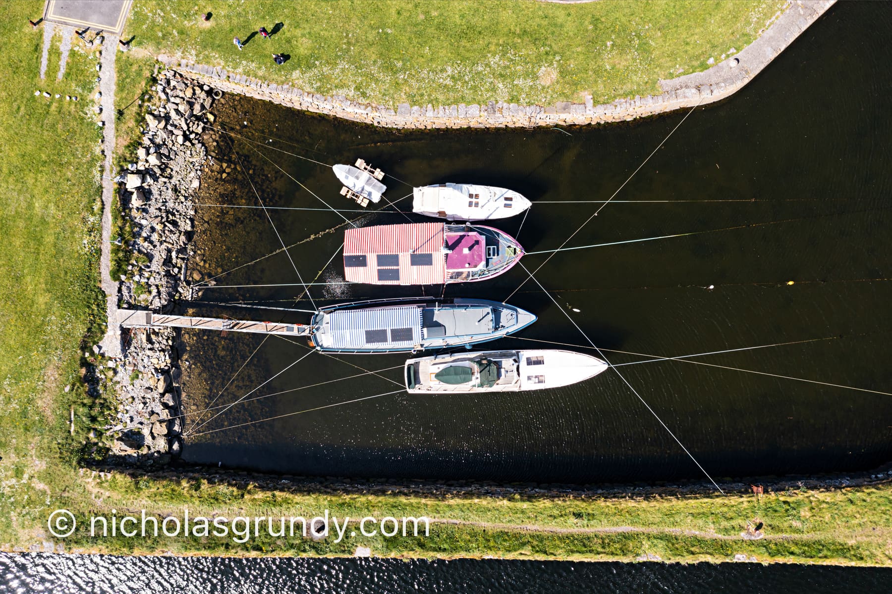 drone photographer galway harbour aerial