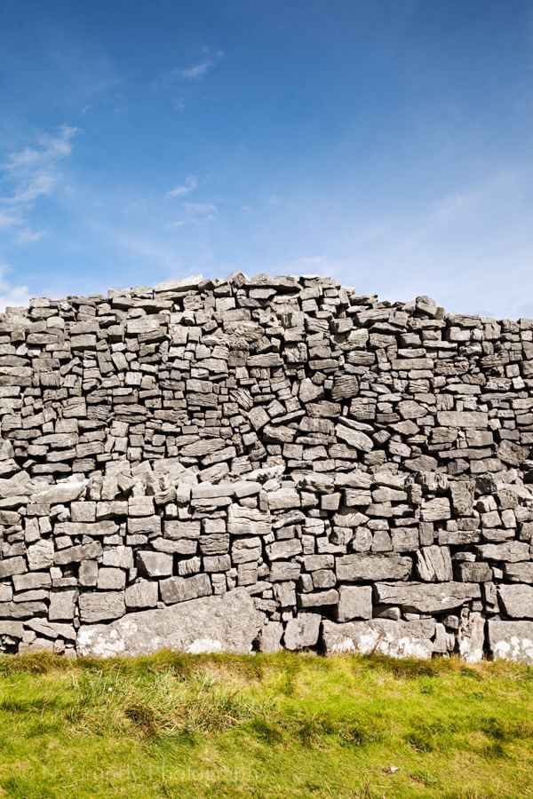 Dun Aonghasa Wall Photograph Ireland