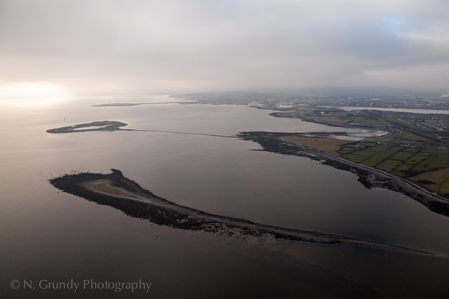 Rabbit, Hare and Mutton Islands by Aerial Photographer in Galway