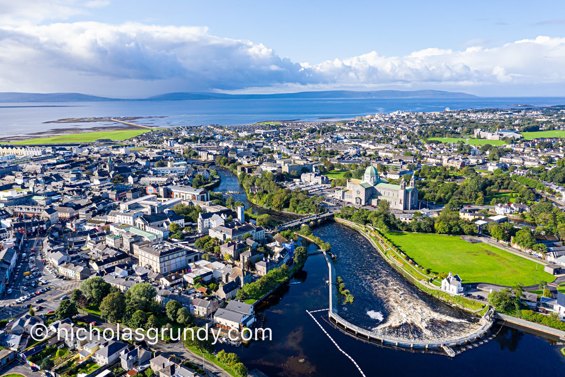 Galway City Drone Photo