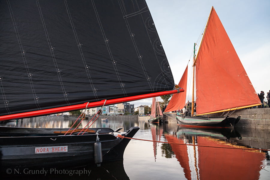 Black and Red Galway Hookers