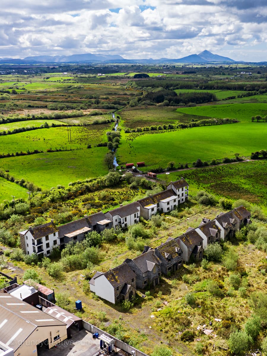 Ghost Estate and Croagh Patrick Photo