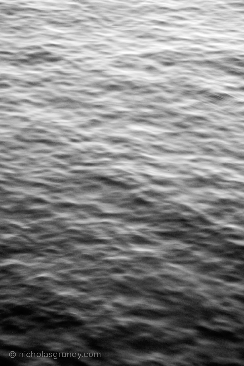 Abstract water blur