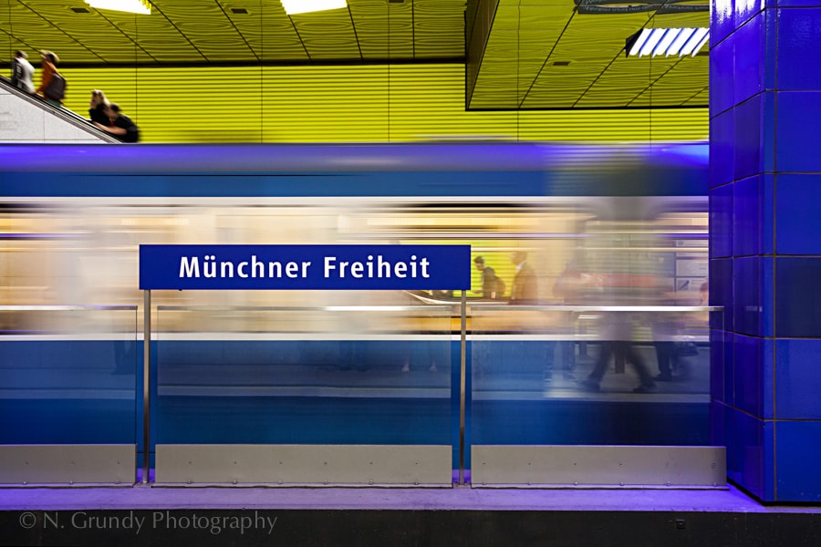 Muenchner Freiheit Subway