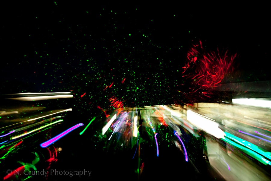 Night Lights by Abstract Photographer in Galway