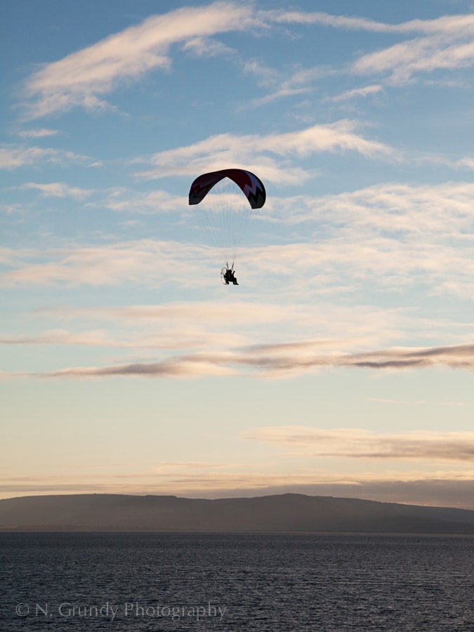 Paraglide Ireland Galway Bay Photo