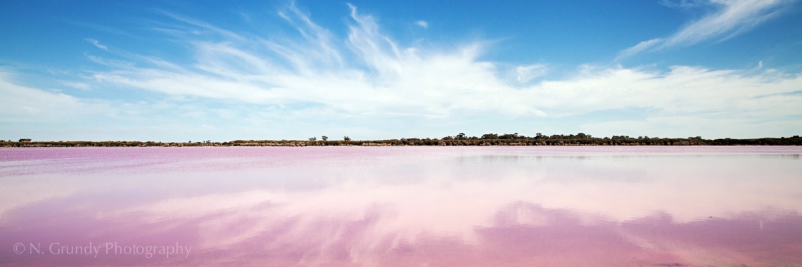 Pink Lake Australia photo by Nicholas Grundy