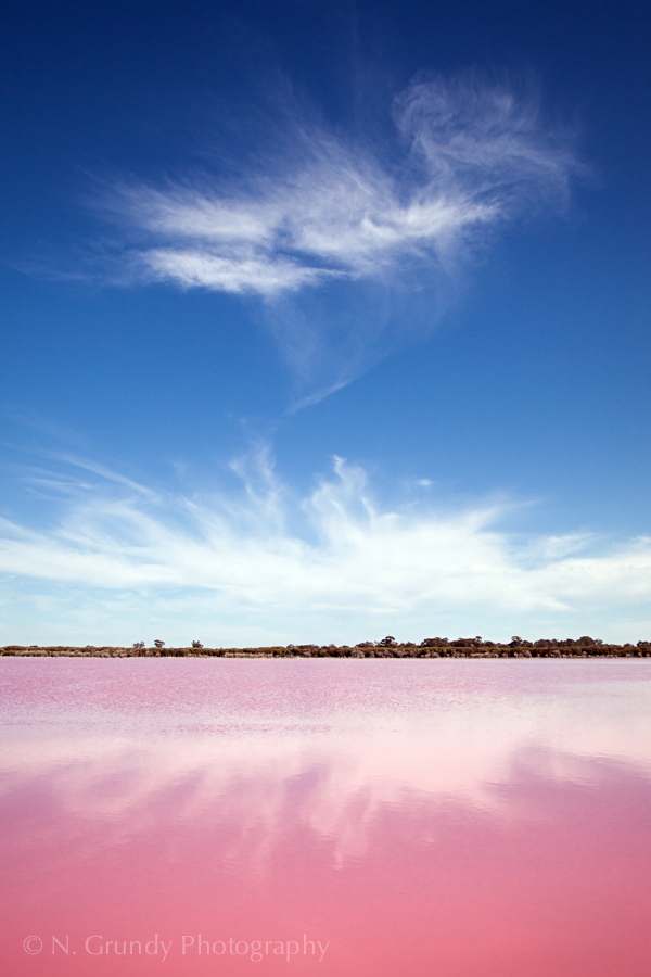 Pink Salt Lake, Australia