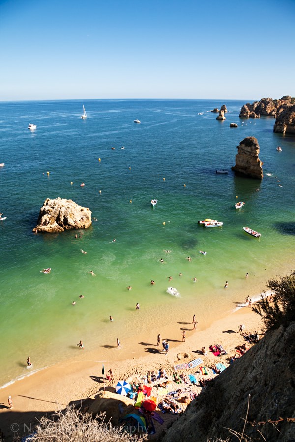 Praia Dona Ana Beach, Algarve, Portugal