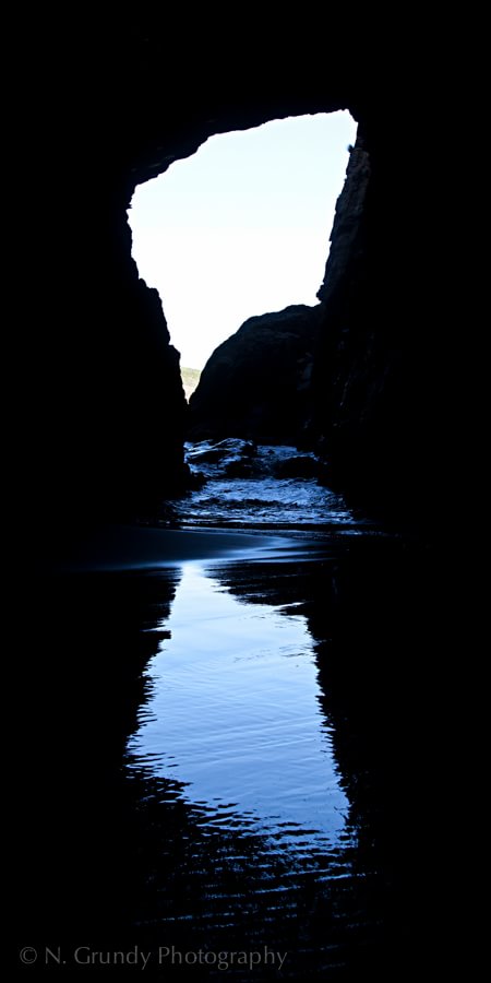 Remarkable Cave Reflection