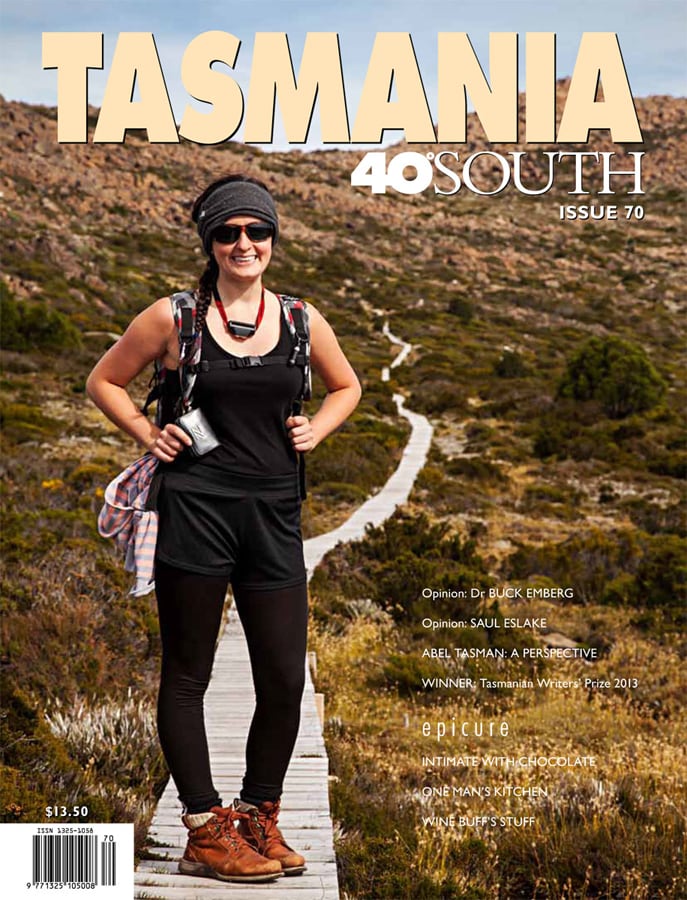 Cover Photo, Tasmania 40 South Magazine