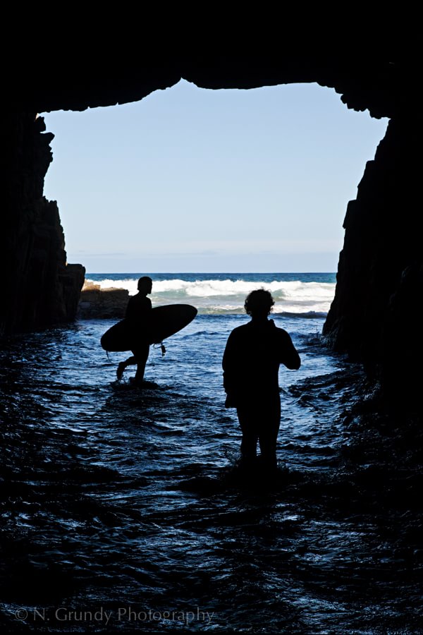 Tasmanian Cave Surfers Photo